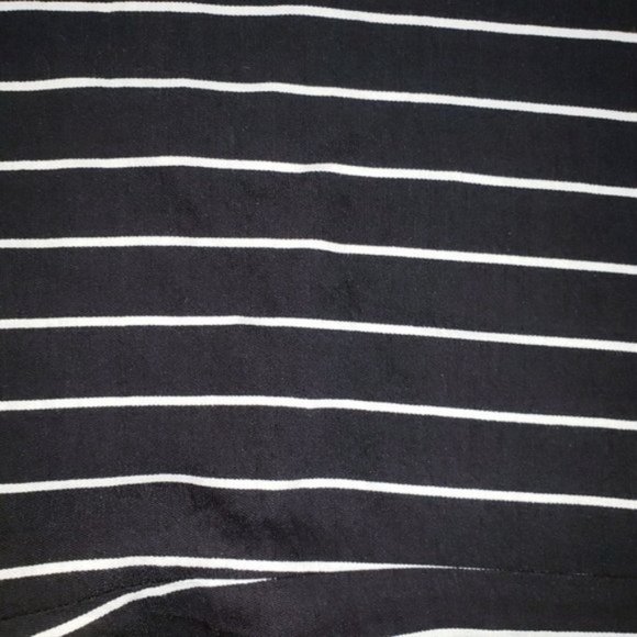 Elena Wang Linen Blend Striped Pants - Picture 4 of 4